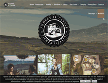 Tablet Screenshot of podereilcasale.com